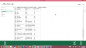 Using Excel 2013 Power Query to create a US state code dimension table