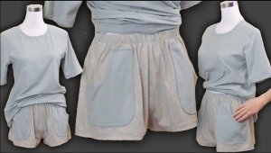 Шью шорты просто.