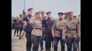 Прибытие российского контингента в Салоники. 1916 г. Генерал Дитерихс. 1 серия