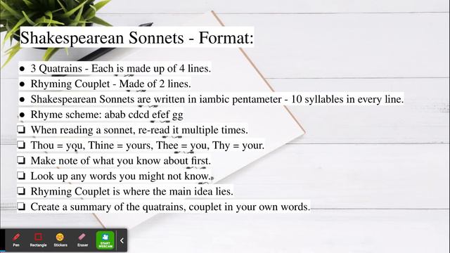 How To Read A Shakespearean Sonnet смотреть онлайн