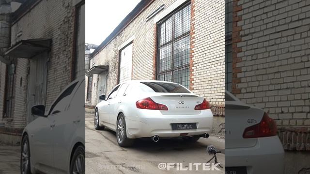 Тюнинг выхлопной системы Infiniti G37