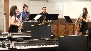 A Study In Contrasts - Saxophone Quartet - Sammy Nestico