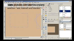 GIMP Tutorial - Path Tool (pt 3) How to Make Selections from Bezier Paths by VscorpianC