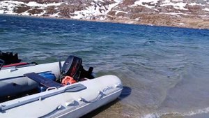 Териберке берег, прилив.