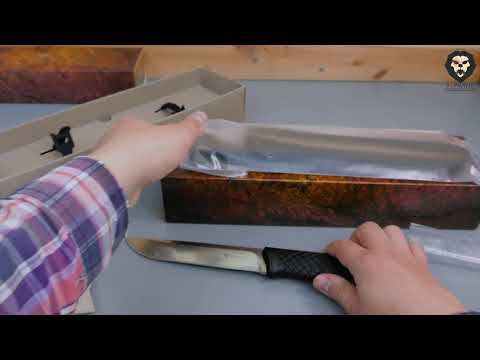 Нож с фиксированным клинком Steel Will Druid 250 видео обзор 4k смотреть онлайн