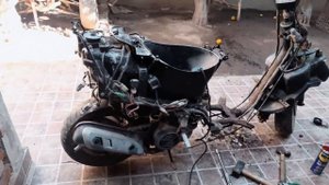 RESTAURACION YAMAHA AXIS 90