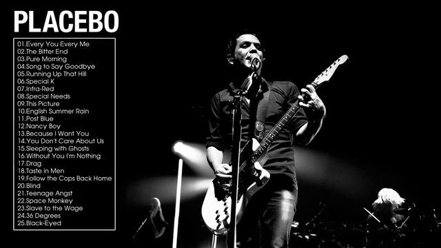Placebo Greatest Hits Live Cover Guitar Drums Full Album 2017
