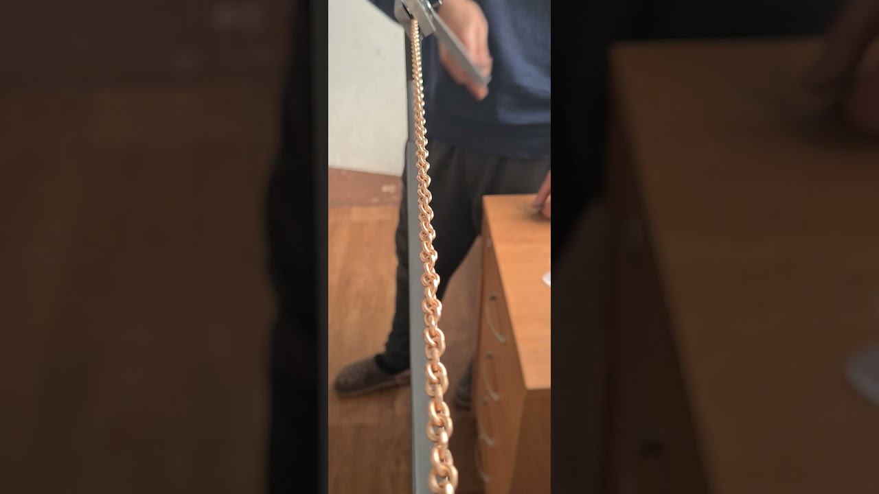 Изготовление золотой цепочки | Making a gold chain | #shorts смотреть онлайн