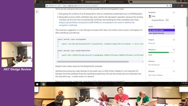 .NET Design Reviews GitHub Triage смотреть онлайн