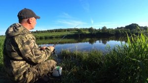 ФИДЕР БЕЗ РЫБЫ НЕ ОСТАВИТ.Рыбалка на Угре.Рыбалка на фидер.Рыбалка на фидер в жару.