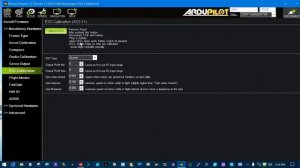 ArduCopter ESC Calibration