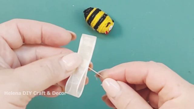 Amazing Bee Woolen DIY | Wool Craft Ideas | Удивительная Пчелка из пряжи своими руками | Поделки