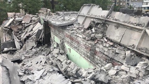 Украинские националисты вновь ударили по Донецку