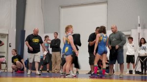 46 kg Girls Freestyle – Maya Alvarado {B} of IL Cornstars Black vs. Kara-lynn Dover {R} of WOW Sout