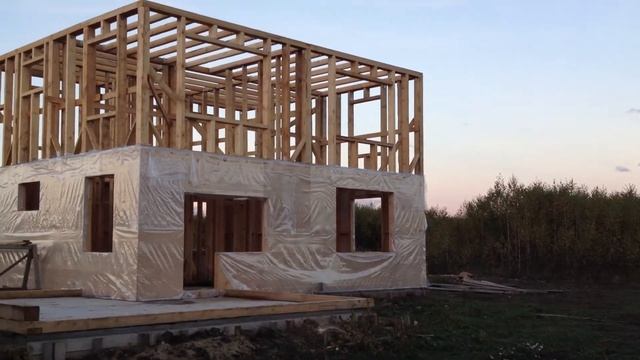 Возведение каркаса здания смотреть онлайн