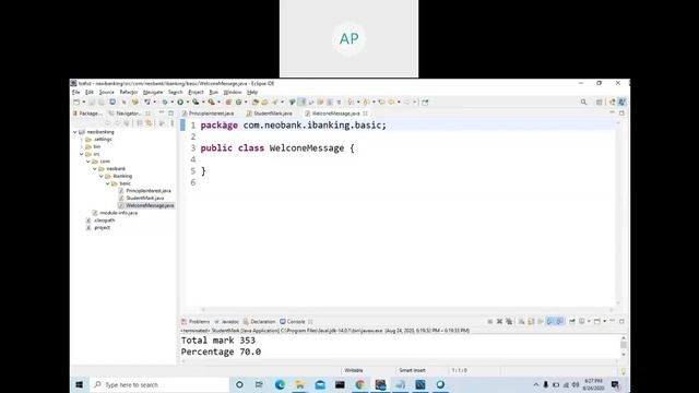 Java training part 2 session 1 class and method variable смотреть онлайн