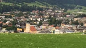 Panorama of Schladming, Austria