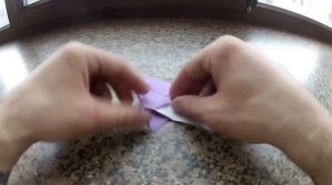 Оригами колокольчик: видео мастер-класс