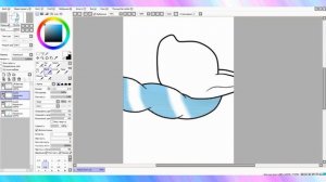 |Как нарисовать волосы, гриву в Paint Tool Sai?|