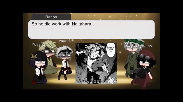 BSD reacts to Dazai Osamu (Angst + Trigger warning) смотреть онлайн