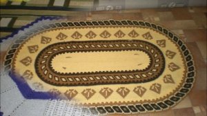 Жаккардовые коврики. Вязание крючком *****