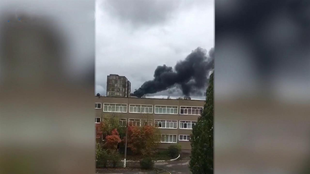 Украинские националисты атаковали город Первомайск в ЛНР