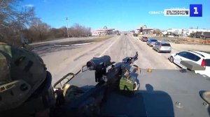 Трасса от Крыма до Херсона контролируется российскими военными