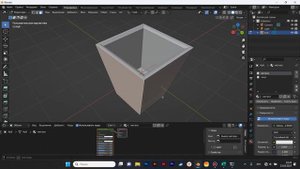 Урна в Blender!