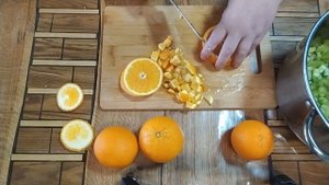 Варенье из ревеня с апельсином