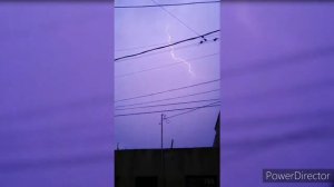 Страшные грозы ночью в Мексике! ⛈️⚡ катаклизмы