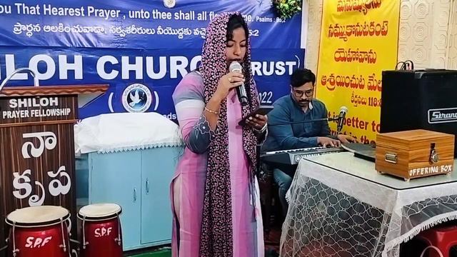 SONG BY MERLYN ON SUNDAY SERVICE ON 11.02.2024 SHILOH CHURCH HYDERABAD 8919894572 смотреть онлайн
