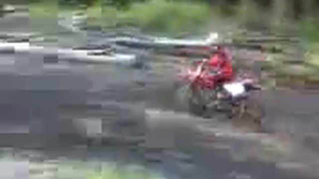 honda xr 100 ride around track смотреть онлайн