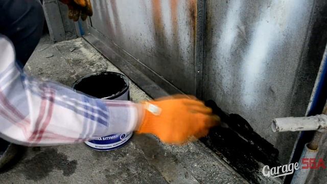 Утепление гаражных ворот своими руками смотреть онлайн