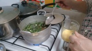 Готовлю СУП из ЩАВЕЛЯ с яйцом на курином бульоне, или просто - щи зелёные по деревенски