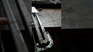 Распашные складные ворота макет 2