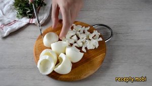 Салат «Гнездо глухаря» с курицей