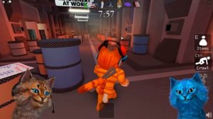 МОРОЖЕНЩИК ДЖЕРРИ В РОБЛОКС (Roblox JERRY Floor 2) Весёлый Кот и КОТЁНОК ЛАЙК