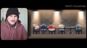 Yuwnee смотрит Энергичная Италия | Countryballs | Вселенная Кантриболз