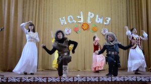 народный казахский танец Кара жорга