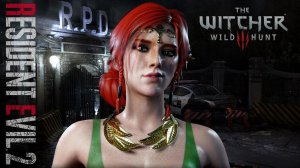 Resident Evil 2 Remake Triss Merigold Witcher 3 Mod PC Steam Stream