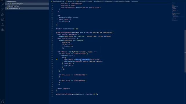 A Step-by-Step guide to Implementing a Promise Polyfill | Javascript | AwwFrontend