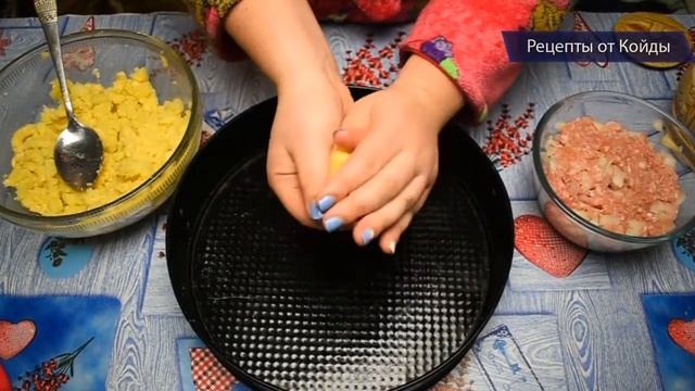 Оригинальное приготовление Картошки. Рецепт "Картофельные гнезда" с фаршем смотреть онлайн
