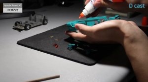 Clover Toys 1994 Hyundai Accent X3 1/35 Diecast Detail Up Review | 크로바 현대 엑센트 다이캐스트 디테일업 리뷰