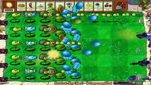 Plants vs Zombies - 99 Gatling Pea vs Winter Melon vs 999 Zombies