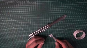 Нож бабочка раскручивается V3.0 РЕШЕНО ФУМ - лента