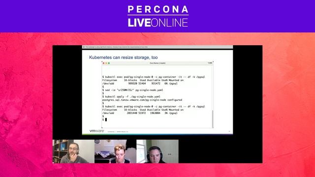 VMware - The Top 5 Things You Should Know About Databases on Kubernetes vs VMs - Percona Live 2021 смотреть онлайн
