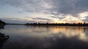 Река Юг. Береговая рыбалка в начале августа.