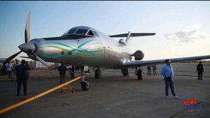 Самолет с электрическим авиадвигателем с гибридной установкой Як-40 совершил свой первый полет