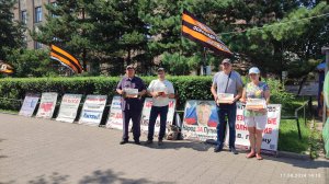 17.08.2024 НОД-Хабаровск: СТОП МАЙДАН!!! (677) Митинг НОД в Хабаровске (собрали 22 подписи истцов)