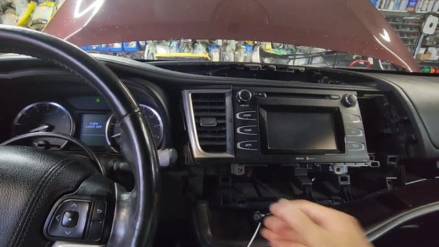 2015 Toyota Highlander How to remove radio Install Apple carplay android auto ilx-w650 reverse cam смотреть онлайн